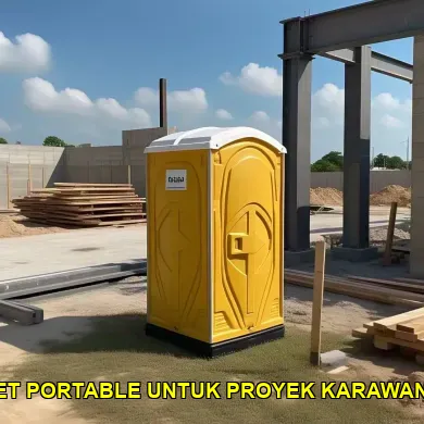 sewa toilet portable untuk proyek karawang terbaik
